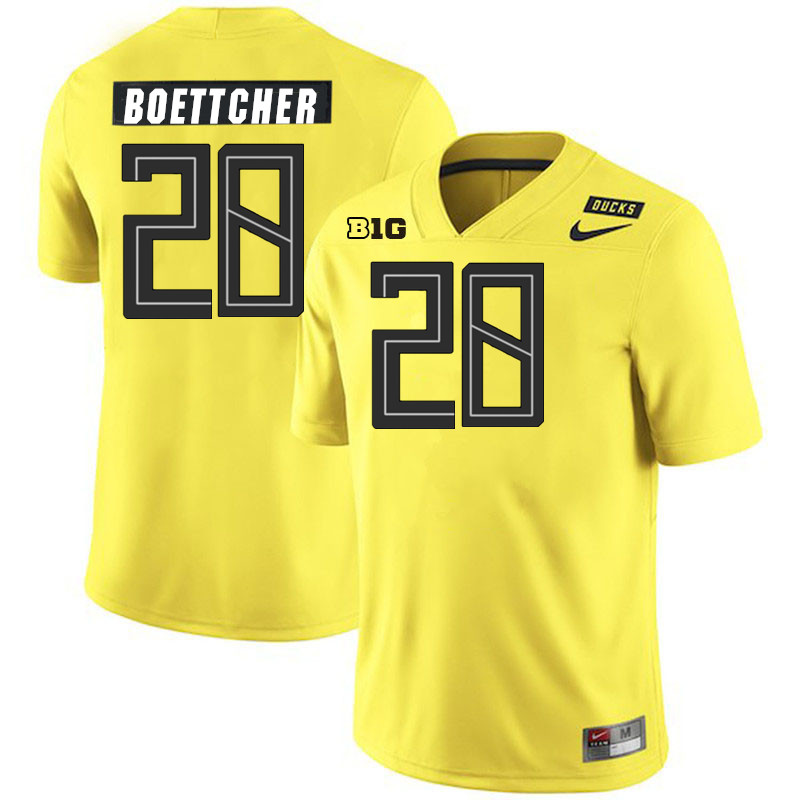 Bryce Boettcher Oregon Jersey,Oregon Ducks Football Uniforms Youth-Alternate Yellow